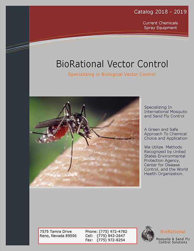 BioRational Vector Control brochure page 1 international mosquito control